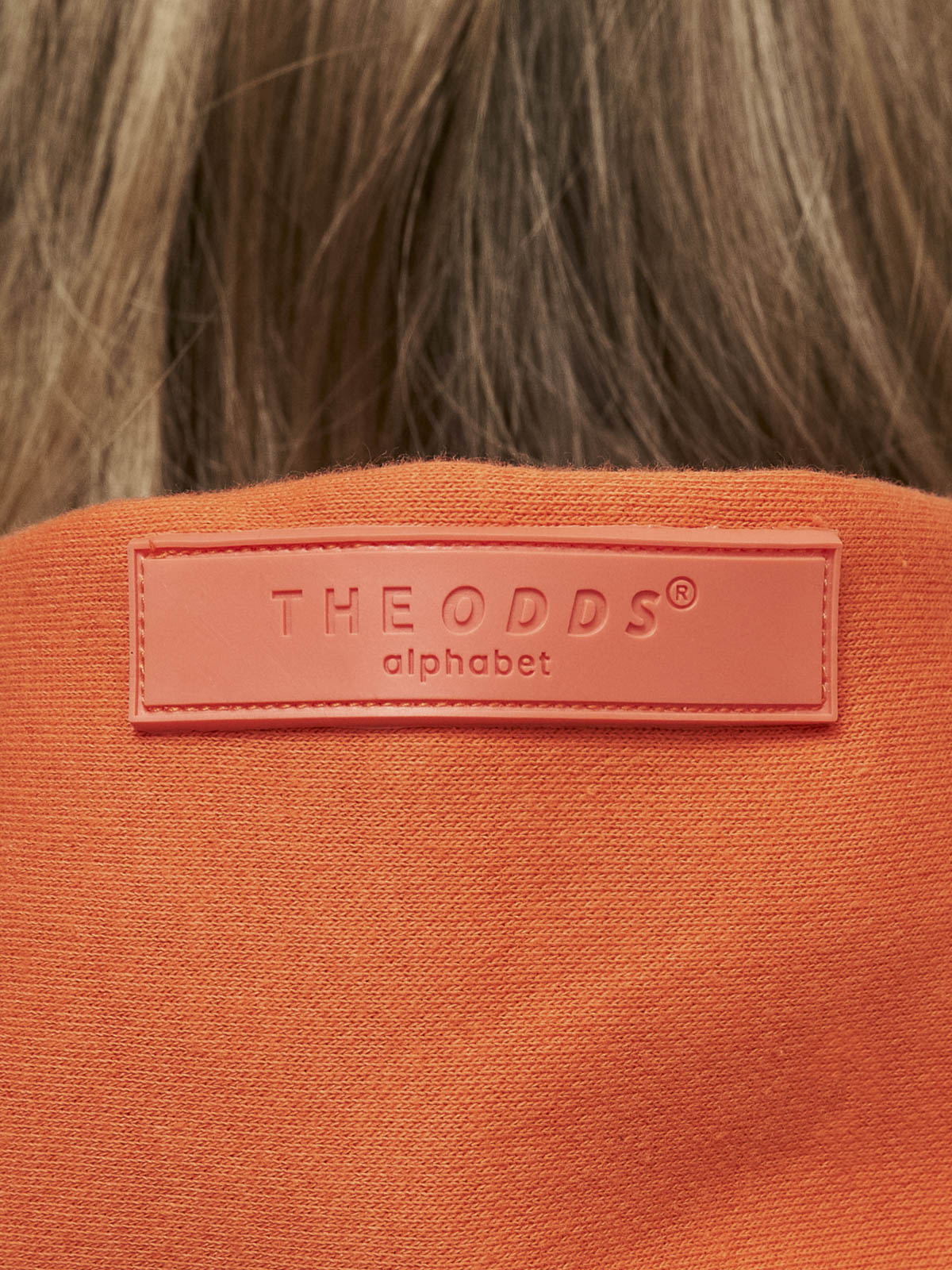 The Odd Orange Hoodie/ alphabet