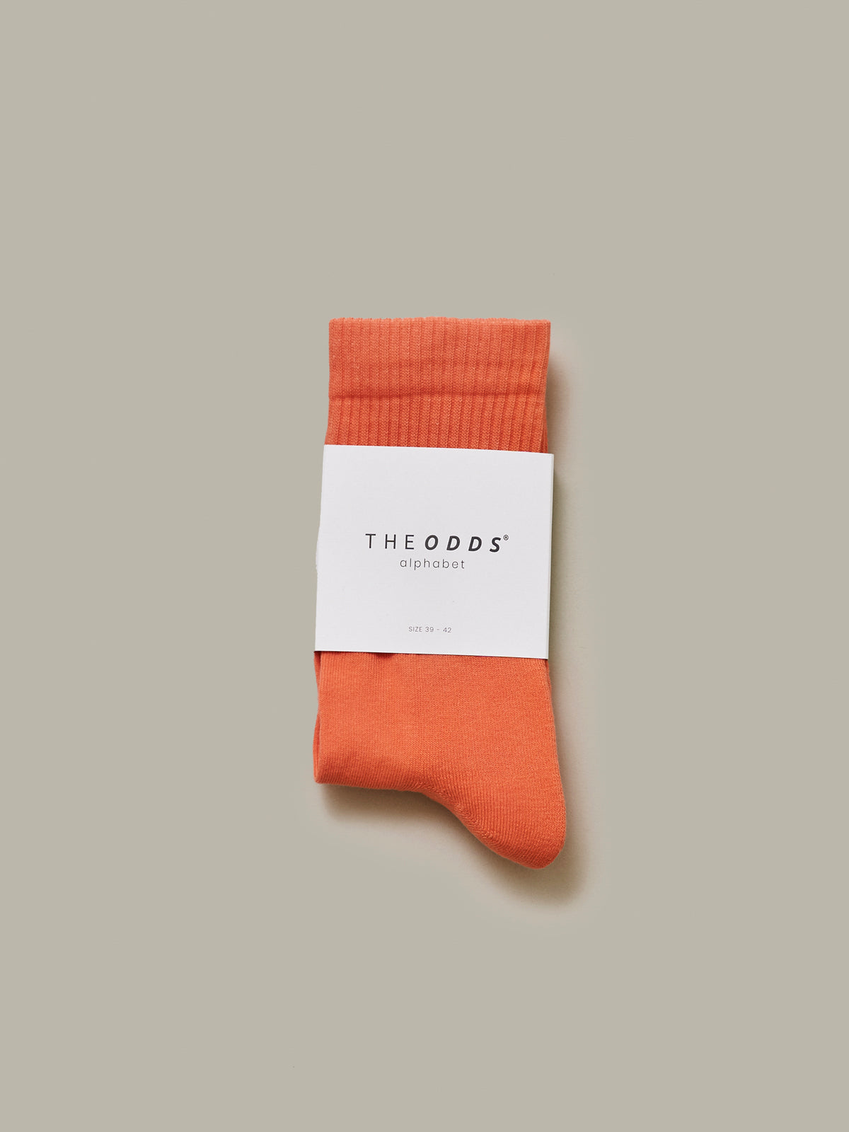 Neo Socks With The Odd Orange Tone-On-Tone Logo/ alphabet