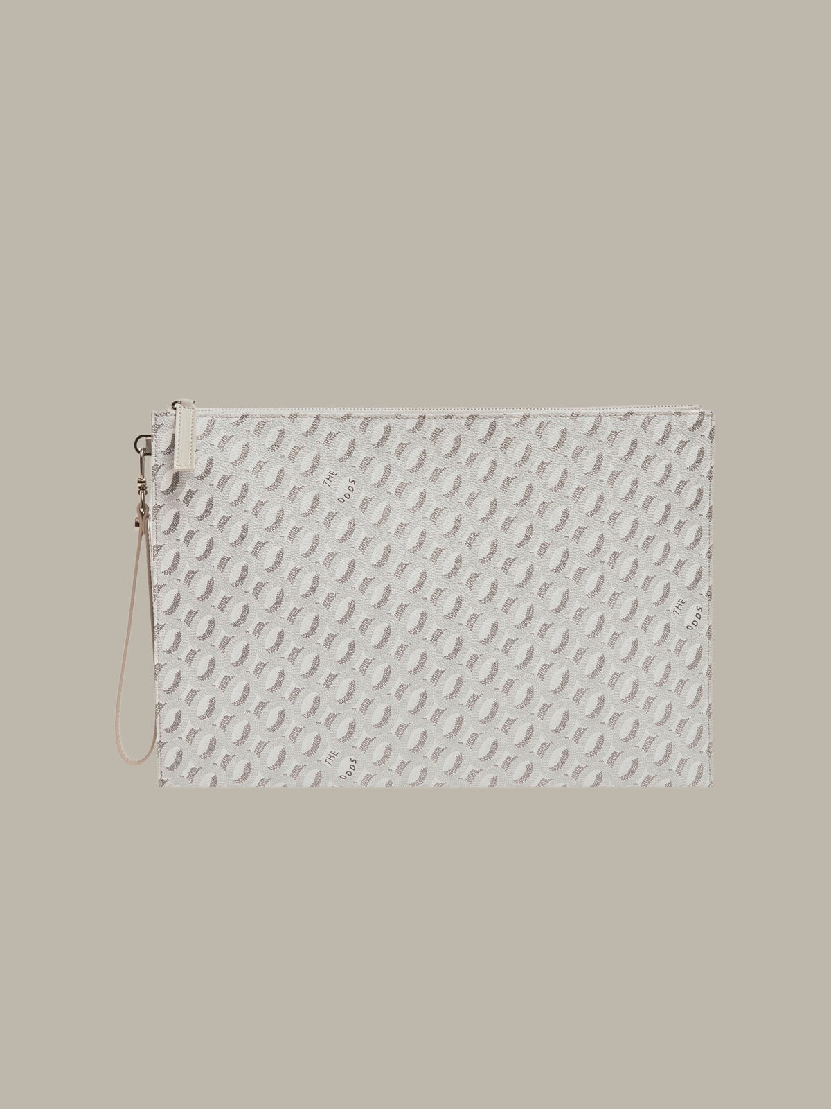 Unlmtd Odds Universal Pouch Size L Marble White-Grey/ LMTD edition